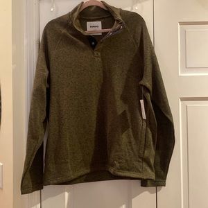 NWT Sonoma pull over fleece